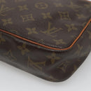 LOUIS VUITTON Monogram Compiegne 23 Clutch Bag M51847 LV Auth BA3882-15