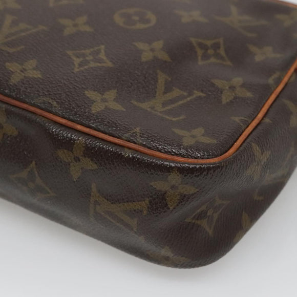 LOUIS VUITTON Monogram Compiegne 23 Clutch Bag M51847 LV Auth BA3882