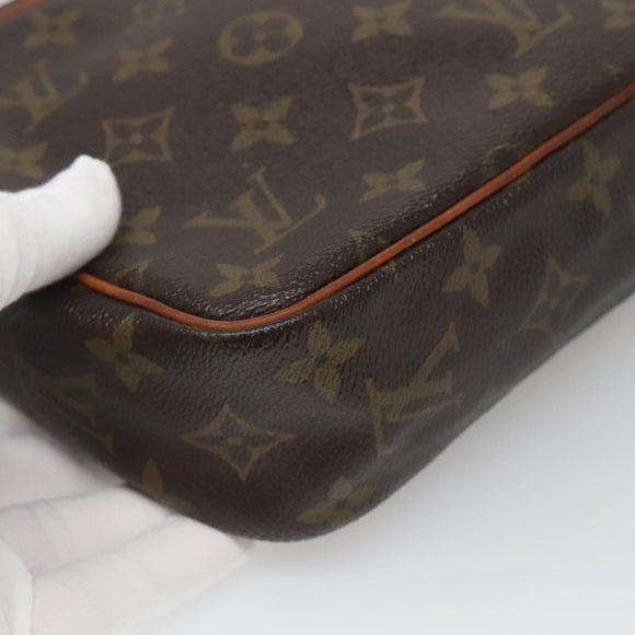 LOUIS VUITTON Monogram Compiegne 23 Clutch Bag M51847 LV Auth BA3882