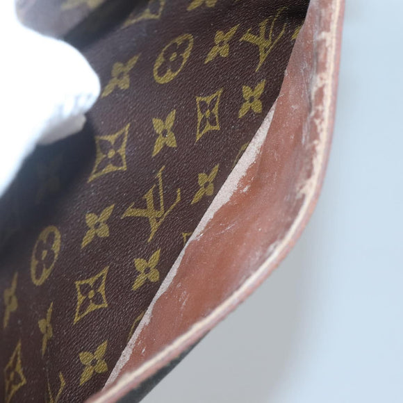 LOUIS VUITTON Monogram Compiegne 23 Clutch Bag M51847 LV Auth BA3882
