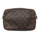 LOUIS VUITTON Monogram Compiegne 23 Clutch Bag M51847 LV Auth BA3882-2