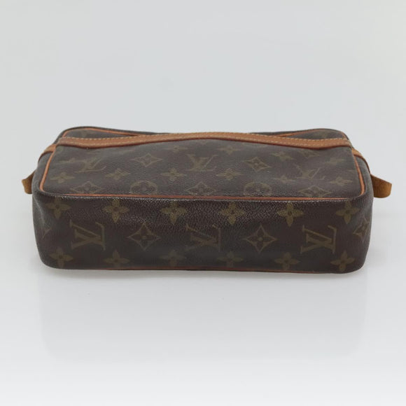 LOUIS VUITTON Monogram Compiegne 23 Clutch Bag M51847 LV Auth BA3882