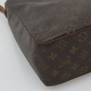 LOUIS VUITTON Monogram Looping GM Shoulder Bag M51145 LV Auth BA3890-15