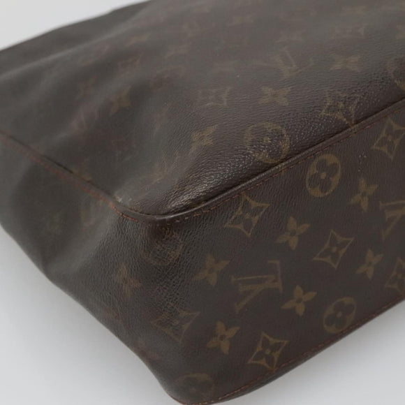 LOUIS VUITTON Monogram Looping GM Shoulder Bag M51145 LV Auth BA3890