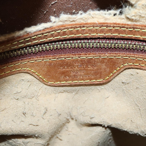 LOUIS VUITTON Monogram Looping GM Shoulder Bag M51145 LV Auth BA3890