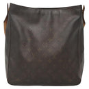 LOUIS VUITTON Monogram Looping GM Shoulder Bag M51145 LV Auth BA3890-13