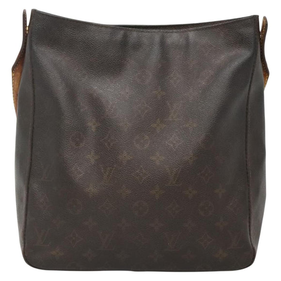 LOUIS VUITTON Monogram Looping GM Shoulder Bag M51145 LV Auth BA3890