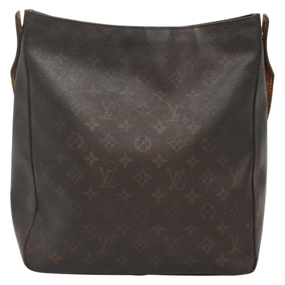 LOUIS VUITTON Monogram Looping GM Shoulder Bag M51145 LV Auth BA3890
