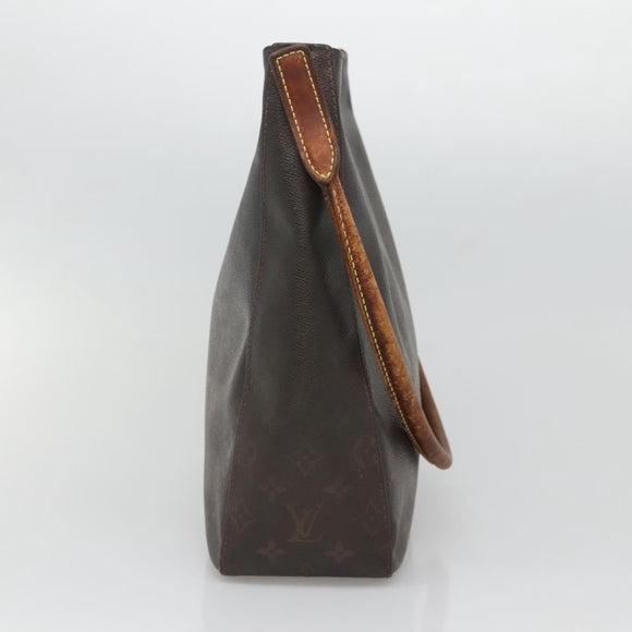 LOUIS VUITTON Monogram Looping GM Shoulder Bag M51145 LV Auth BA3890