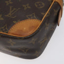 LOUIS VUITTON Monogram Compiegne 28 Clutch Bag M51845 LV Auth BA3891-7