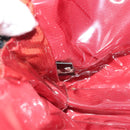 CHANEL Travel Line Hand Bag Nylon Black Silver CC Auth BA3909-12