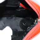 Salvatore Ferragamo Vala Shoulder Bag Patent leather Red Gold Auth BA3910-17