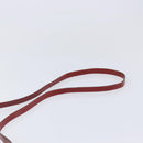 Salvatore Ferragamo Vala Shoulder Bag Patent leather Red Gold Auth BA3910-5