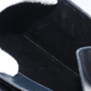 Salvatore Ferragamo Hand Bag Leather Black Gold Auth BA3911-21