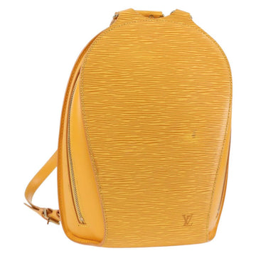 LOUIS VUITTON Epi Mabillon Backpack Yellow M52239 LV Auth BA3913