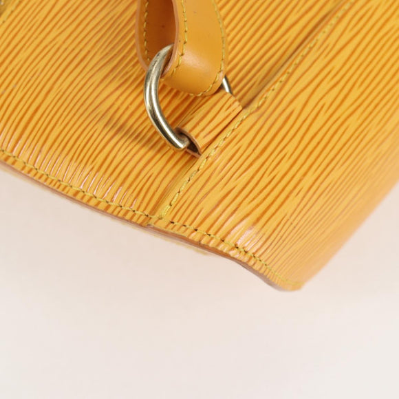 LOUIS VUITTON Epi Mabillon Backpack Yellow M52239 LV Auth BA3913