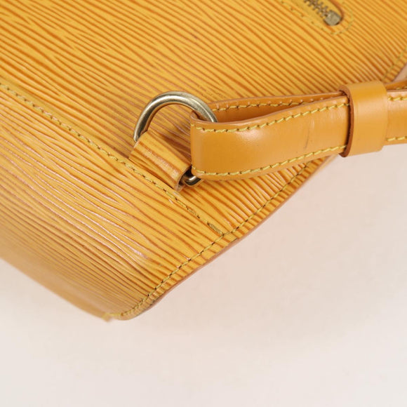 LOUIS VUITTON Epi Mabillon Backpack Yellow M52239 LV Auth BA3913