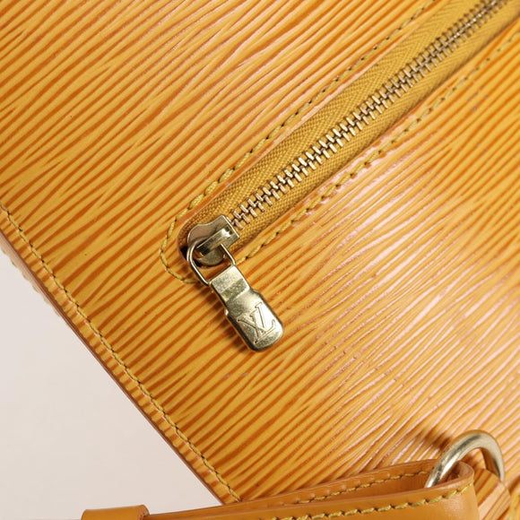 LOUIS VUITTON Epi Mabillon Backpack Yellow M52239 LV Auth BA3913
