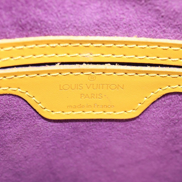 LOUIS VUITTON Epi Mabillon Backpack Yellow M52239 LV Auth BA3913