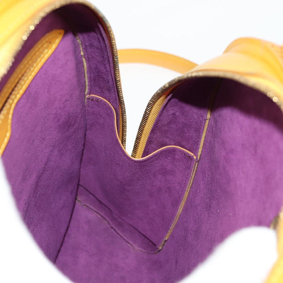 LOUIS VUITTON Epi Mabillon Backpack Yellow M52239 LV Auth BA3913