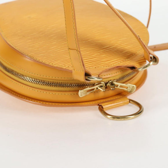 LOUIS VUITTON Epi Mabillon Backpack Yellow M52239 LV Auth BA3913