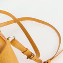 LOUIS VUITTON Epi Mabillon Backpack Yellow M52239 LV Auth BA3913-14