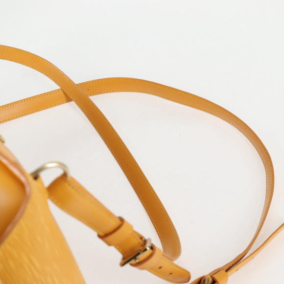 LOUIS VUITTON Epi Mabillon Backpack Yellow M52239 LV Auth BA3913