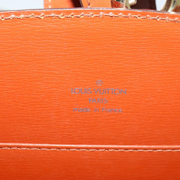 LOUIS VUITTON Epi Capuchin Shoulder Bag Brown M52343 LV Auth BA3920