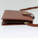 LOUIS VUITTON Epi Capuchin Shoulder Bag Brown M52343 LV Auth BA3920-4