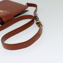 LOUIS VUITTON Epi Capuchin Shoulder Bag Brown M52343 LV Auth BA3920-7