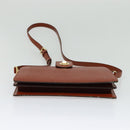 LOUIS VUITTON Epi Capuchin Shoulder Bag Brown M52343 LV Auth BA3920-5