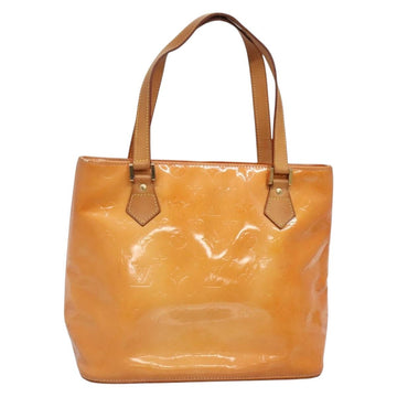 LOUIS VUITTON Monogram Vernis Houston Bag Marshmallow Pink M91302 LV Auth BA3921