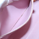 LOUIS VUITTON Monogram Vernis Houston Bag Marshmallow Pink M91302 LV Auth BA3921-21