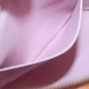 LOUIS VUITTON Monogram Vernis Houston Bag Marshmallow Pink M91302 LV Auth BA3921-22