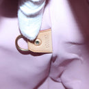 LOUIS VUITTON Monogram Vernis Houston Bag Marshmallow Pink M91302 LV Auth BA3921-12