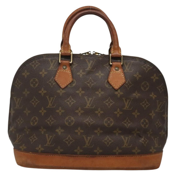 LOUIS VUITTON Monogram Alma Hand Bag M51130 LV Auth BA3924