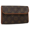 LOUIS VUITTON Monogram Pochette Florentine Waist Bag M51855 LV Auth BA3938-1