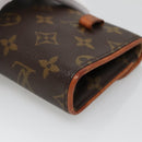 LOUIS VUITTON Monogram Pochette Florentine Waist Bag M51855 LV Auth BA3938-15