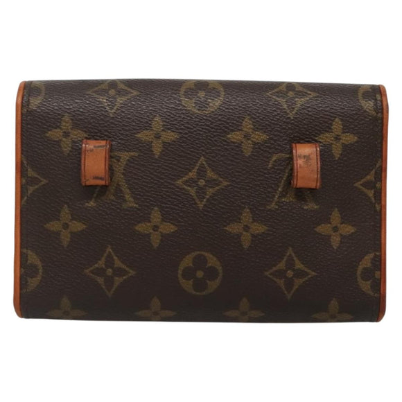 LOUIS VUITTON Monogram Pochette Florentine Waist Bag M51855 LV Auth BA3938