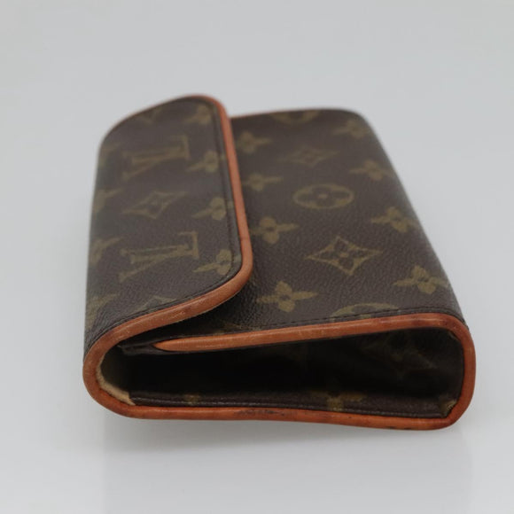 LOUIS VUITTON Monogram Pochette Florentine Waist Bag M51855 LV Auth BA3938