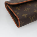 LOUIS VUITTON Monogram Pochette Florentine Waist Bag M51855 LV Auth BA3938-14