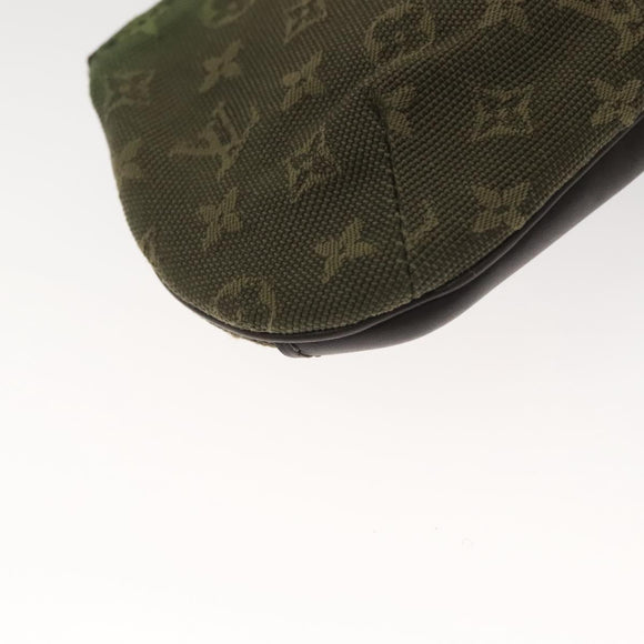 LOUIS VUITTON Monogram Mini Ansophie Pouch TST Khaki M92698 LV Auth BA3941V