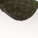 LOUIS VUITTON Monogram Mini Ansophie Pouch TST Khaki M92698 LV Auth BA3941V-16