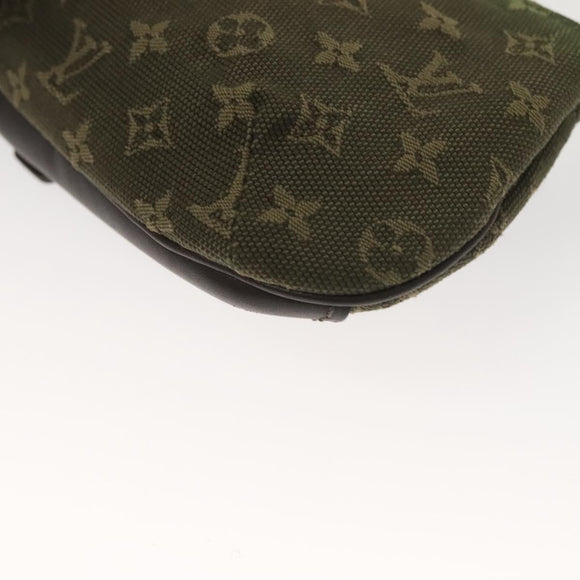 LOUIS VUITTON Monogram Mini Ansophie Pouch TST Khaki M92698 LV Auth BA3941V