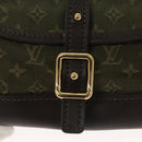 LOUIS VUITTON Monogram Mini Ansophie Pouch TST Khaki M92698 LV Auth BA3941V-8