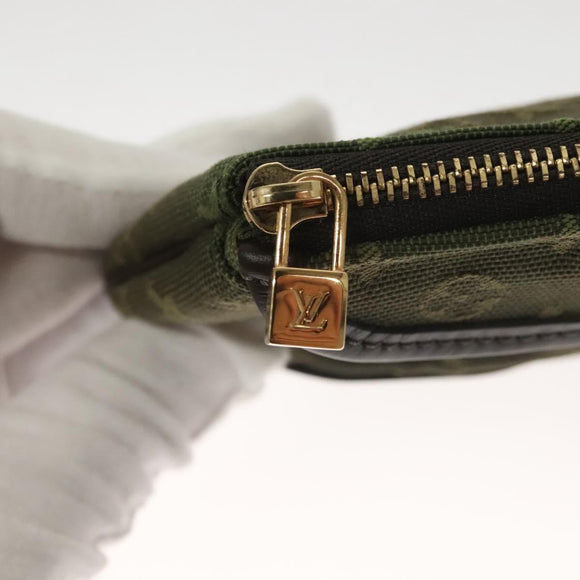 LOUIS VUITTON Monogram Mini Ansophie Pouch TST Khaki M92698 LV Auth BA3941V