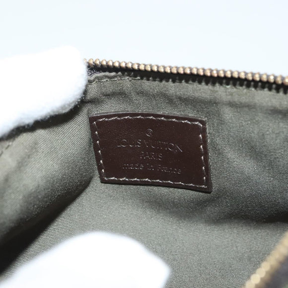 LOUIS VUITTON Monogram Mini Ansophie Pouch TST Khaki M92698 LV Auth BA3941V