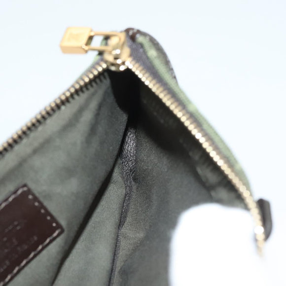 LOUIS VUITTON Monogram Mini Ansophie Pouch TST Khaki M92698 LV Auth BA3941V