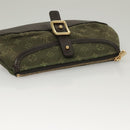 LOUIS VUITTON Monogram Mini Ansophie Pouch TST Khaki M92698 LV Auth BA3941V-5