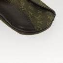 LOUIS VUITTON Monogram Mini Ansophie Pouch TST Khaki M92698 LV Auth BA3941V-14